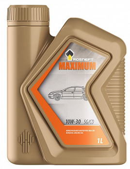 Rosneft Maximum 10W–30 (канистра 1 л (АНХК))