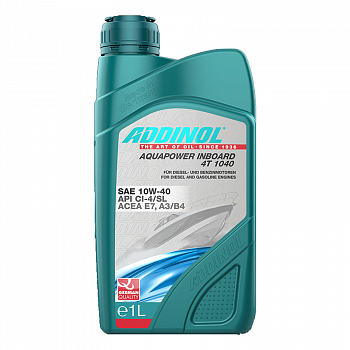 Масло ADDINOL Aquapower Outboard 4T 1040 (канистра 5 л)