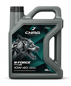 Масло CNRG N-Force Pro SL 10W-40 SL/CF, A3/B4 (канистра 4л)